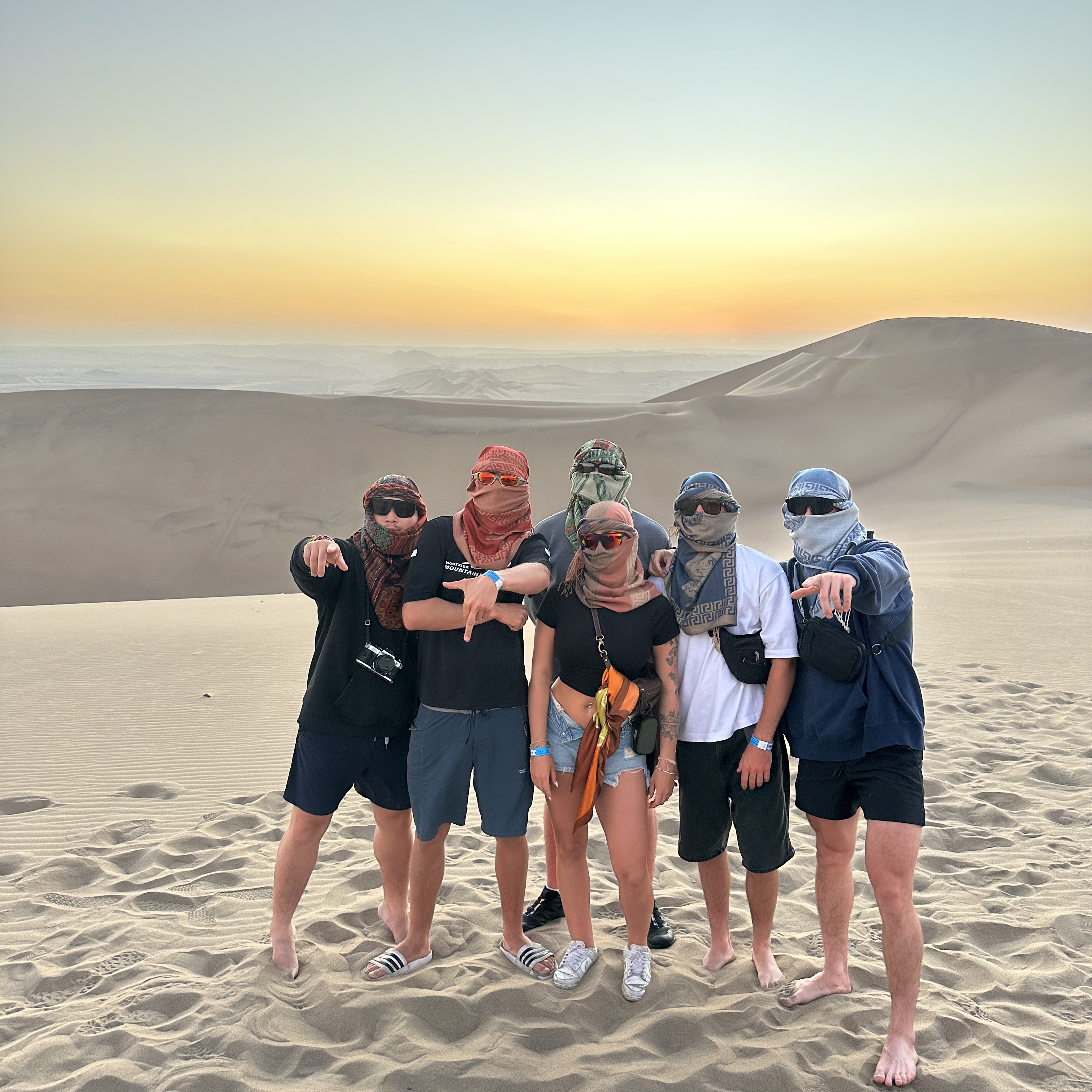 Atardecer en el Desierto